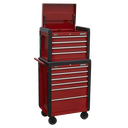Sealey Superline PRO® Topchest & Rollcab Combination 10 Drawer