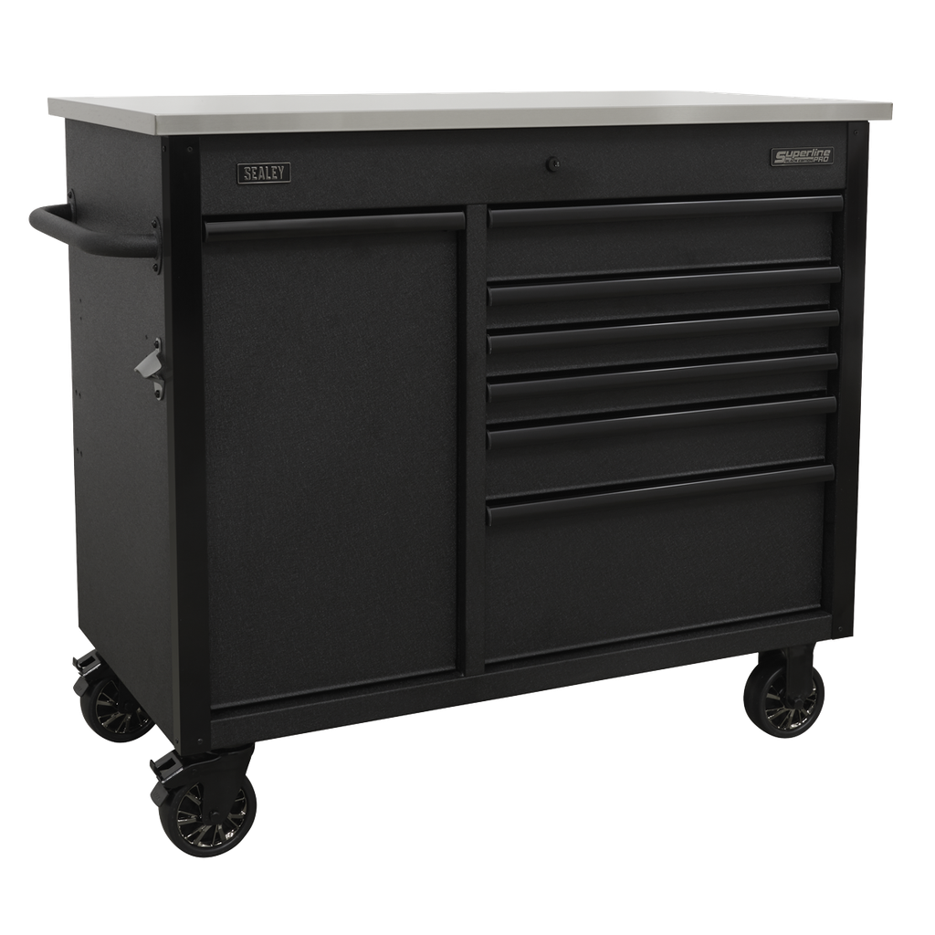Sealey Superline PRO® Mobile Tool Cabinet with Power Tool Charging Drawer 1120mm