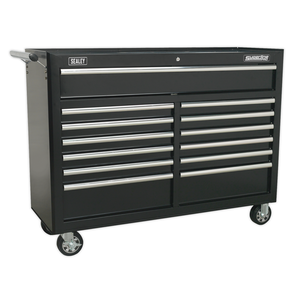 Superline PRO® Rollcab 13 Drawer - Black