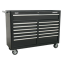 Superline PRO® Rollcab 13 Drawer - Black