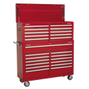 Sealey Superline PRO® Tool Chest Combination 23 Drawer - Red