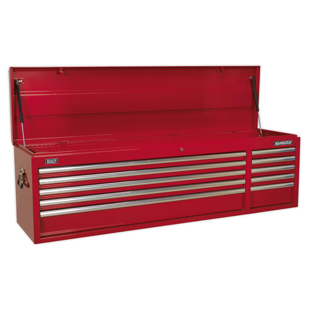 Superline PRO® Topchest 10 Drawer - Red