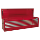 Superline PRO® Topchest 10 Drawer - Red