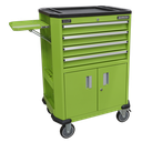 Superline PRO® Tool Trolley with 4 Drawers & 2 Door Cupboard