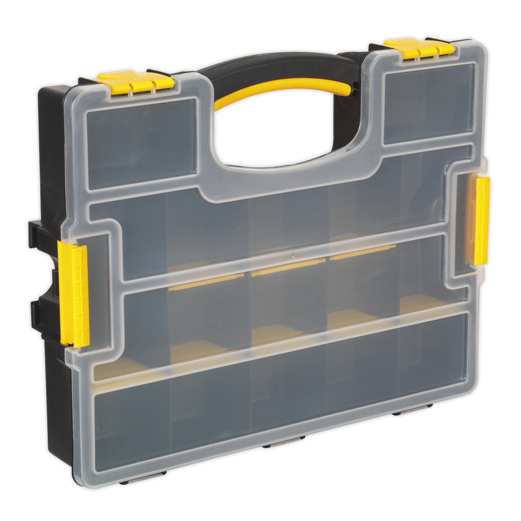 Sealey Stackable Parts Storage Case with Removable Compartments