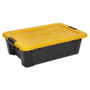 Sealey Composite Stackable Storage Box with Lid 27L