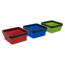 Sealey Collapsible Magnetic Parts Tray Set