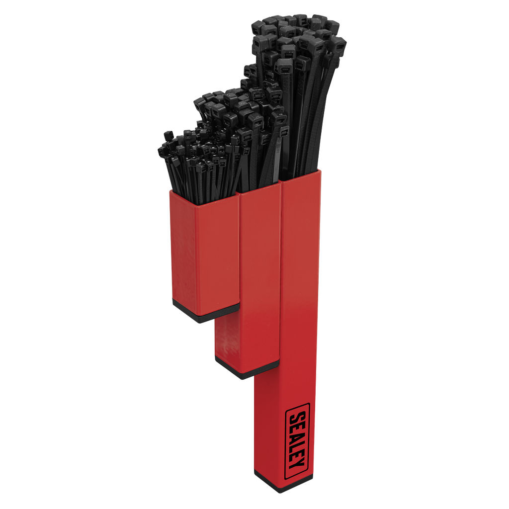 Magnetic Cable Tie Holder - Red
