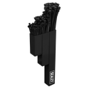 Magnetic Cable Tie Holder - Black