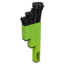 Magnetic Cable Tie Holder - Hi-Vis Green