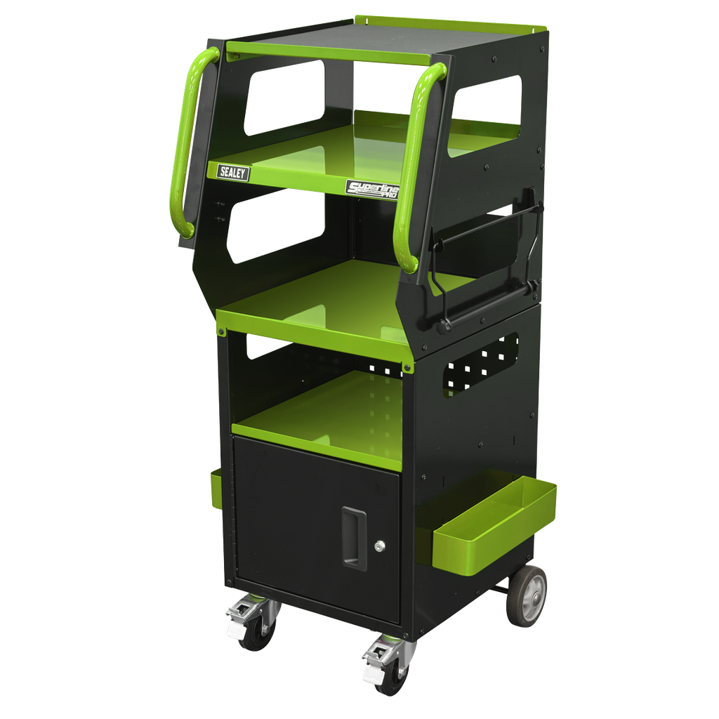 Sealey Superline PRO® 4-Level Multipurpose Trolley for Diagnostics