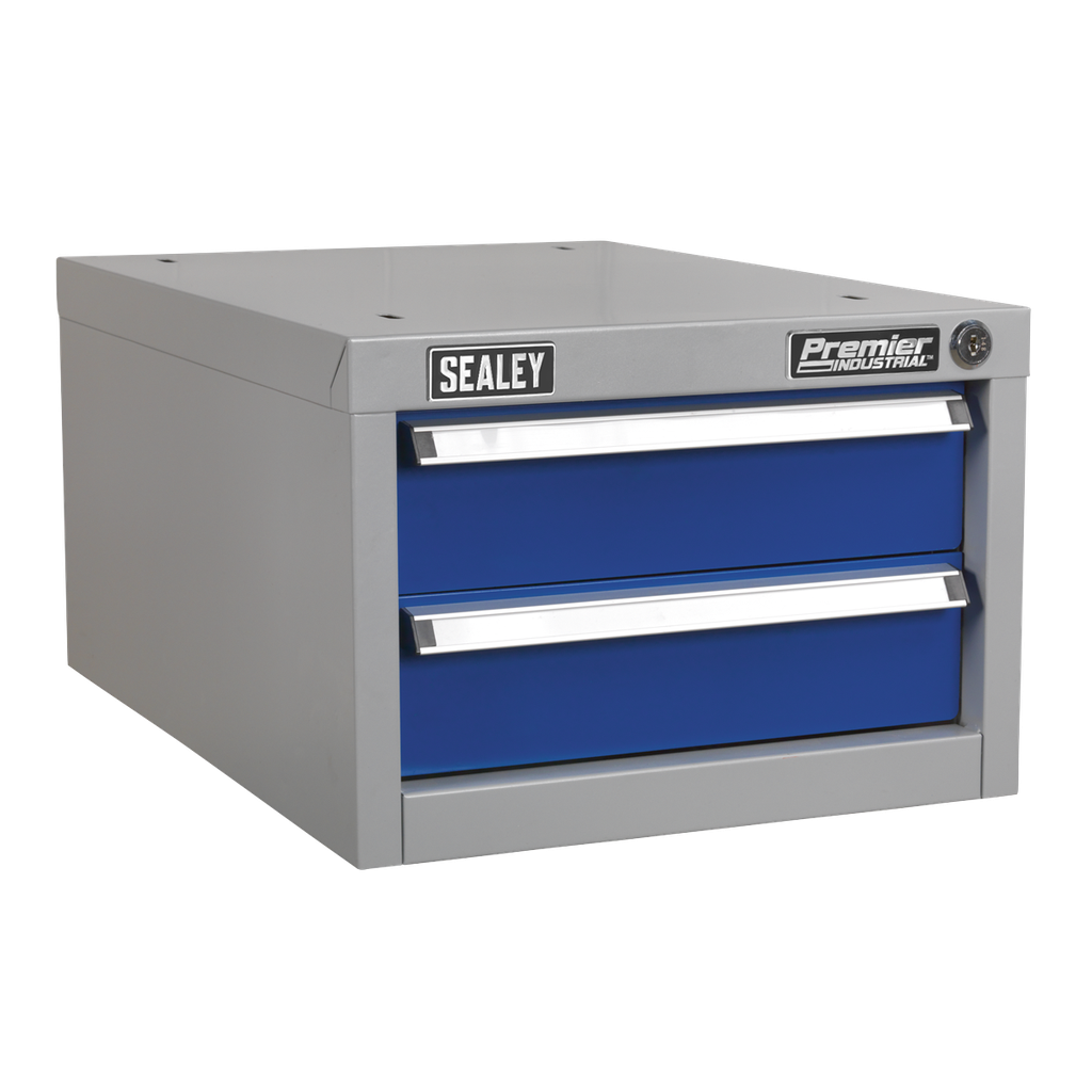 Premier Industrial™ Double Drawer Unit for API Series Workbenches