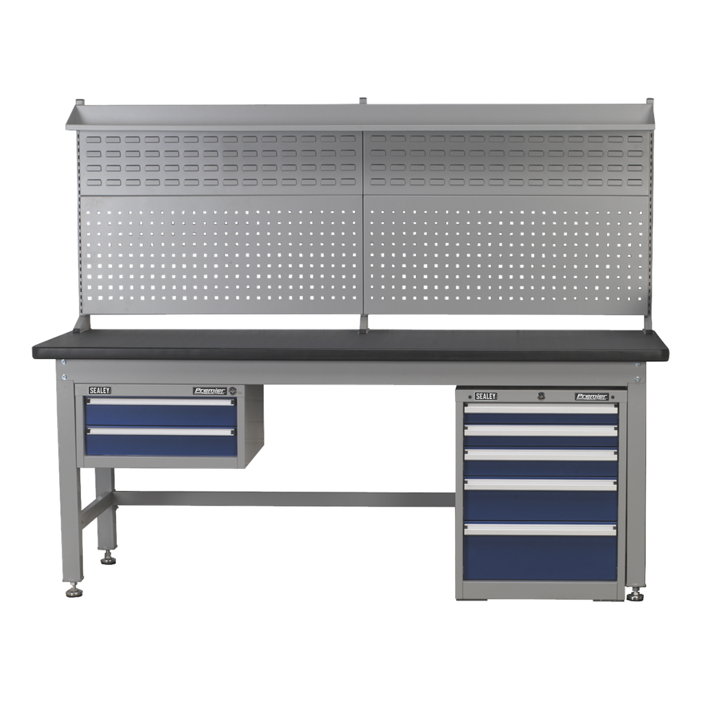 Premier Industrial™ Complete Workstation & Cabinet Combo 2.1m