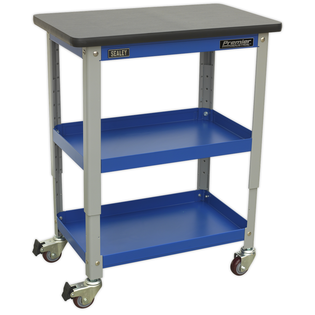 Sealey Premier Industrial™ 3-Level Workshop Trolley