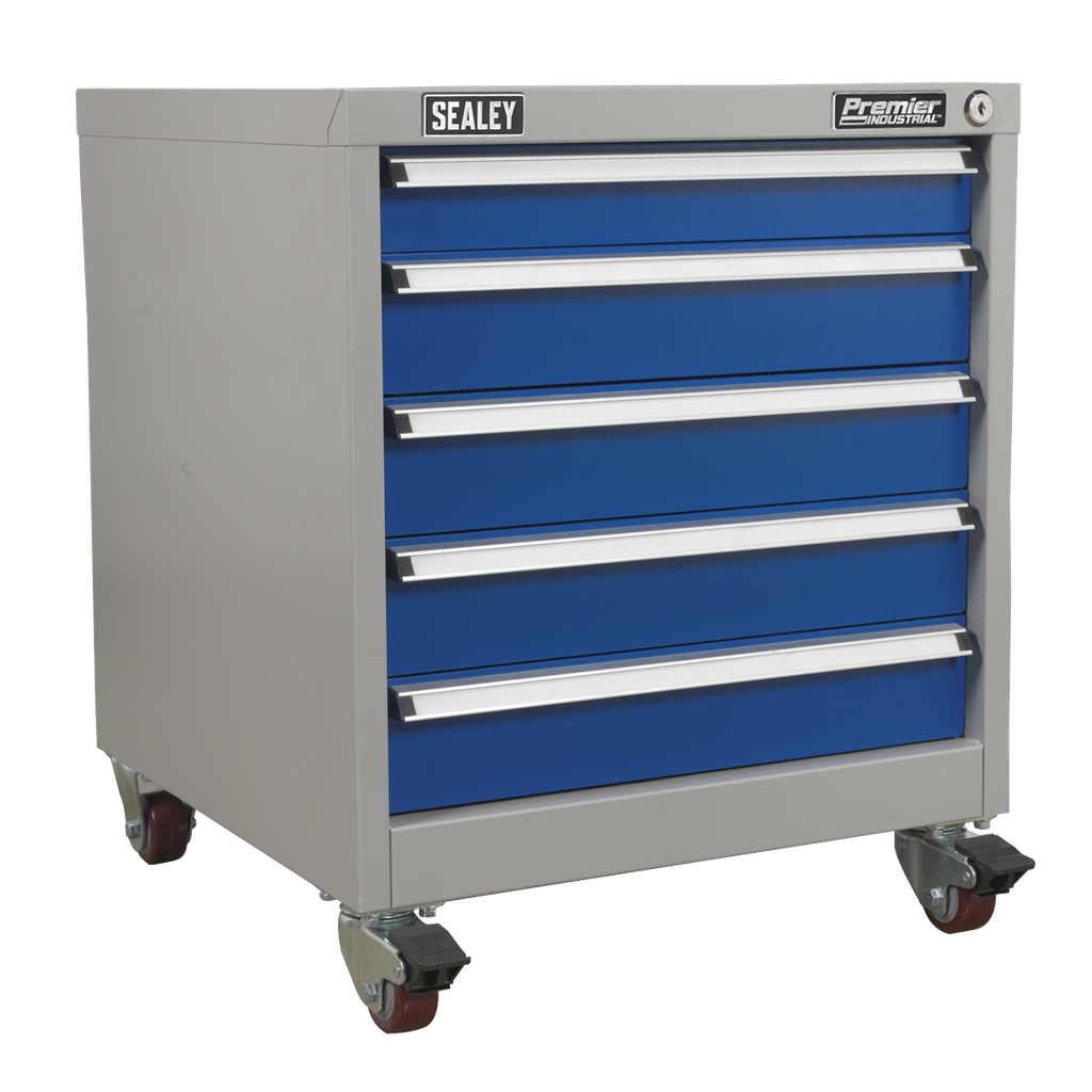 Premier Industrial™ Mobile Industrial Cabinet 5 Drawer