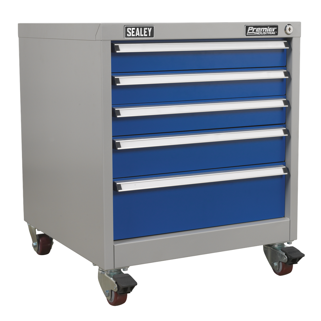 Sealey Premier Industrial™ Mobile Industrial Cabinet 5 Drawer