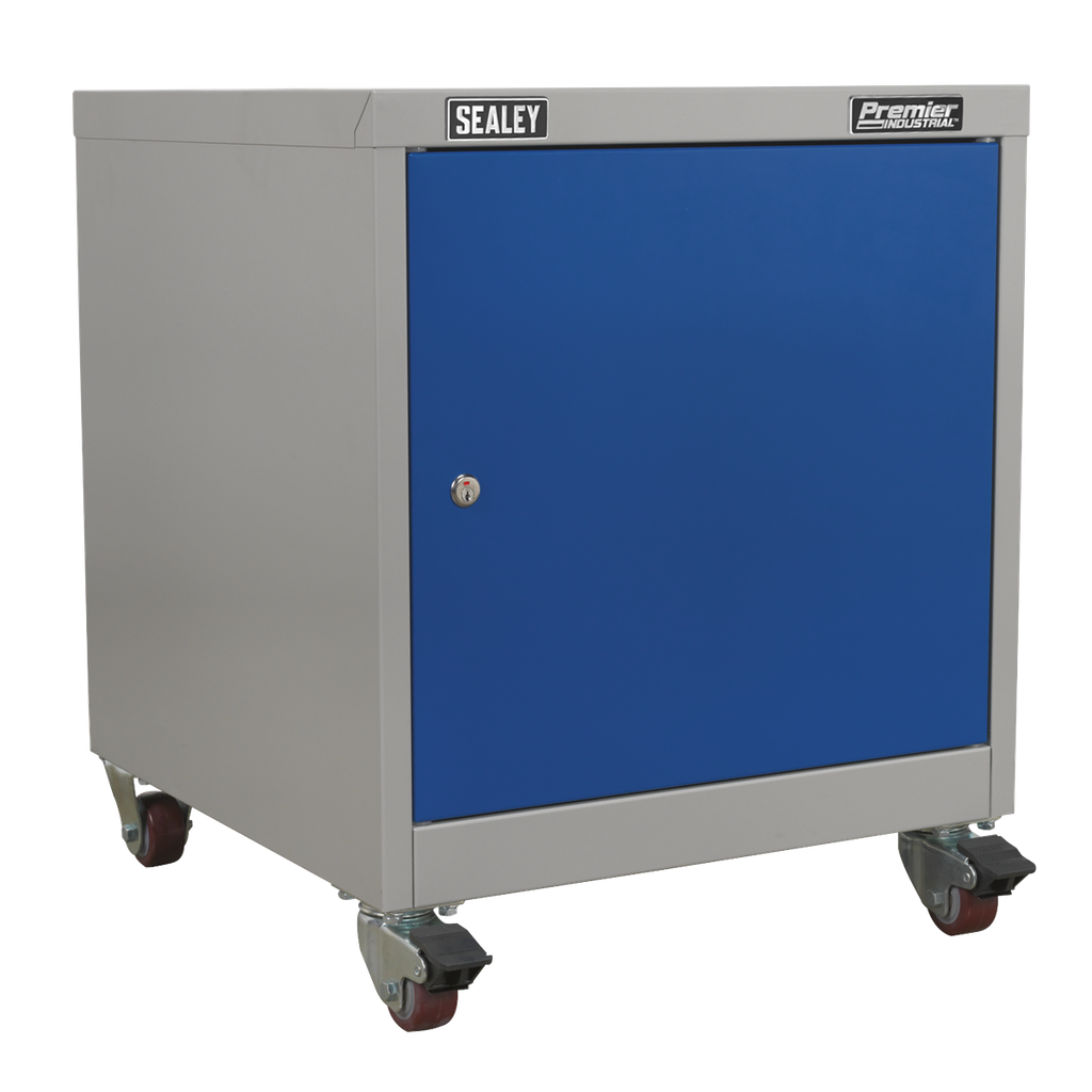 Premier Industrial™ Mobile Industrial Cabinet with 1 Shelf