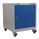 Sealey Premier Industrial™ Mobile Industrial Cabinet with 1 Shelf Locker