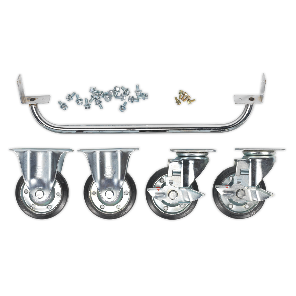 Sealey Premier Industrial™ Handle & Wheel Kit for 565mm Cabinets