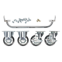 Sealey Premier Industrial™ Handle & Wheel Kit for 565mm Cabinets