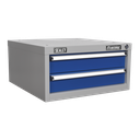Sealey Premier Industrial™ Double Drawer Unit for API Series Workbenches