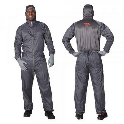 Colad Bodyguard Premium Comfort Nylon Spray Overall Size 54 Grey (Each)