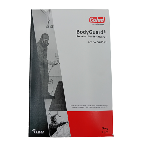 Colad Bodyguard Premium Comfort Overall Grey Size 58 (Each)