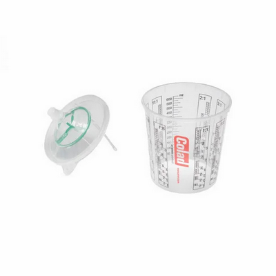 Colad Snap Lid System 700ml Lids and Cups 190 Micron Green (Pkt 50)