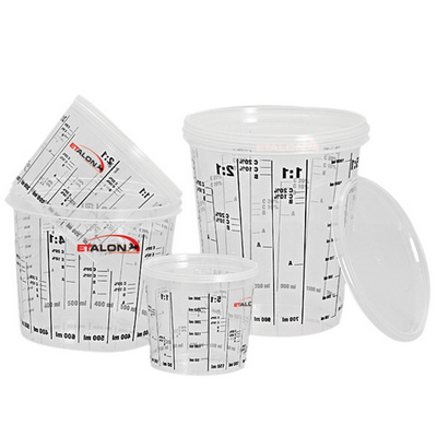 Etalon Mixing Cups Lids 385ml (Sleeve 50)