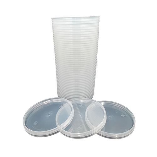Etalon Mixing Cups Lids 750ml (Sleeve 50)