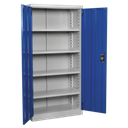 Premier Industrial™ Cabinet with 4 Shelves 1800mm