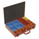 Sealey Metal Case with 15 Storage Bins