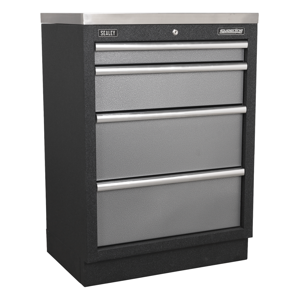 Sealey Superline PRO® Modular Cabinet 4 Drawer 680mm