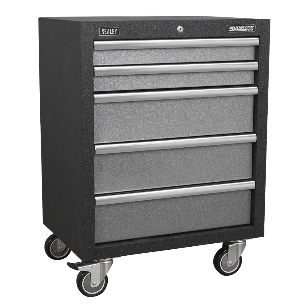 Sealey Superline PRO® Modular Mobile Cabinet 5 Drawer 650mm