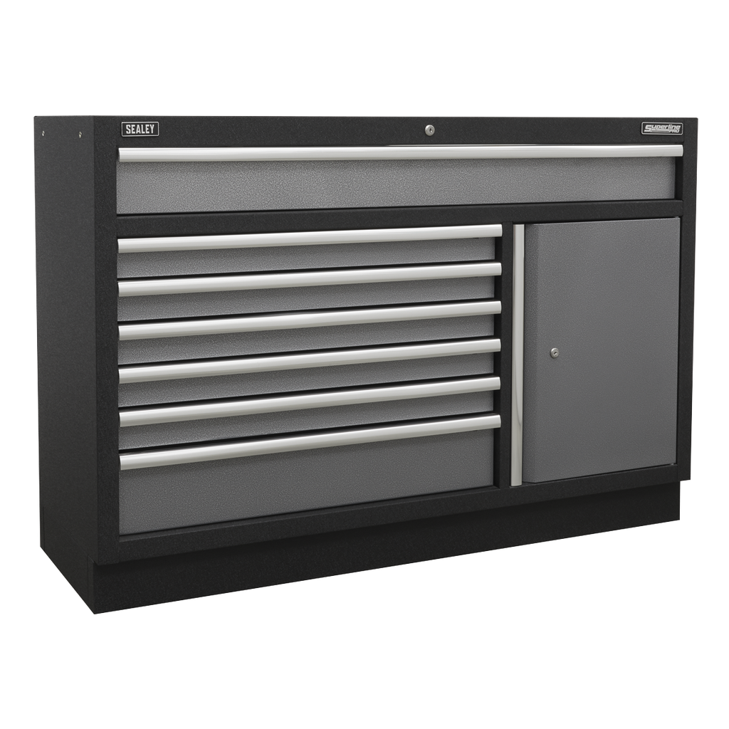 Sealey Superline PRO® Modular Floor Cabinet 7 Drawer 1360mm