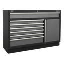 Sealey Superline PRO® Modular Floor Cabinet 7 Drawer 1360mm
