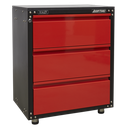Sealey American PRO® Modular Cabinet with Worktop 3 Drawer 665mm