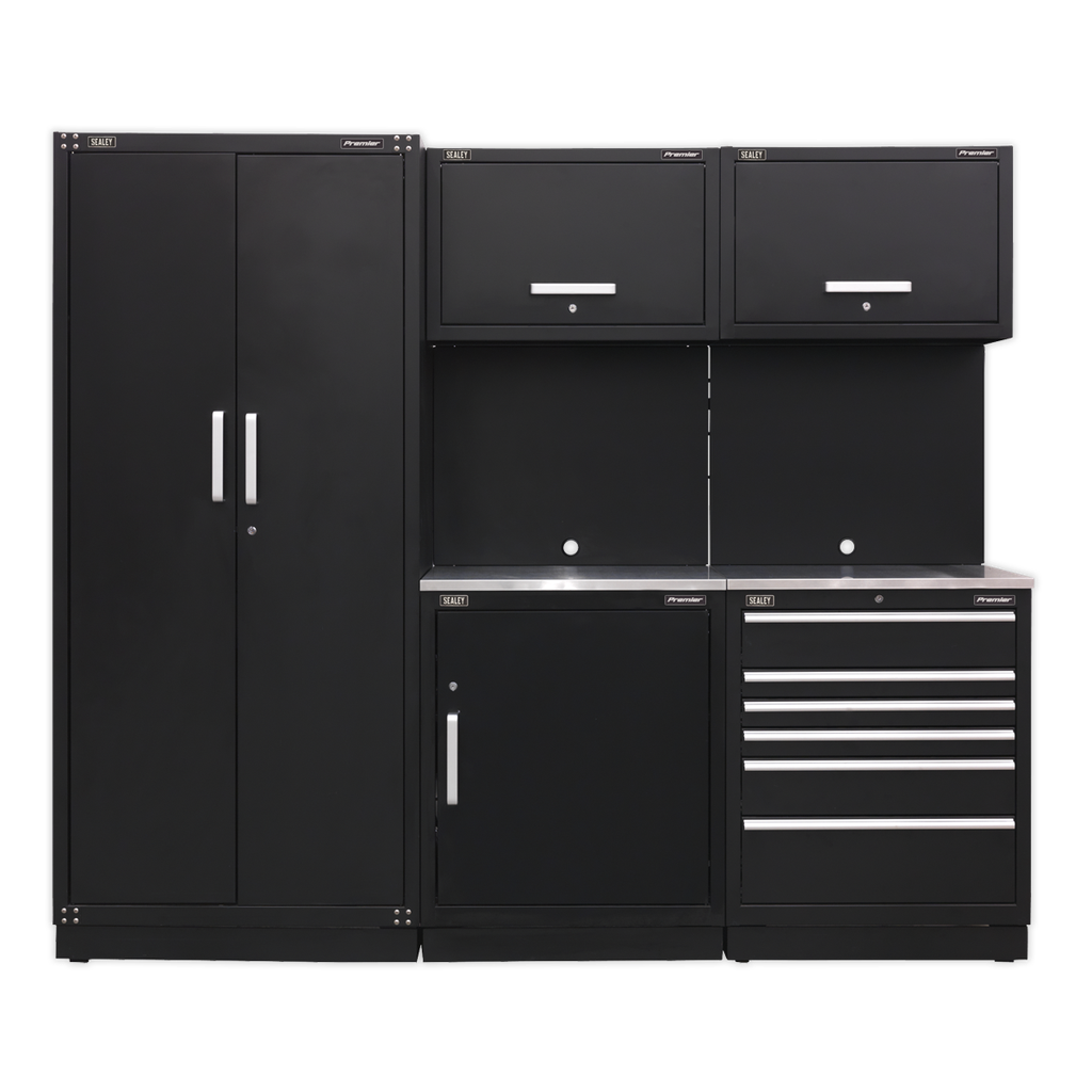 Premier™ Storage System with Stainless Worktop 2.48m