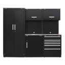 Premier™ Storage System with Stainless Worktop 2.48m