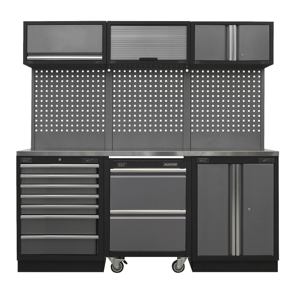 Sealey Superline PRO® Storage System with Stainless Steel Workto