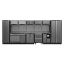 Superline PRO® Storage System with Stainless Worktop 4.92m