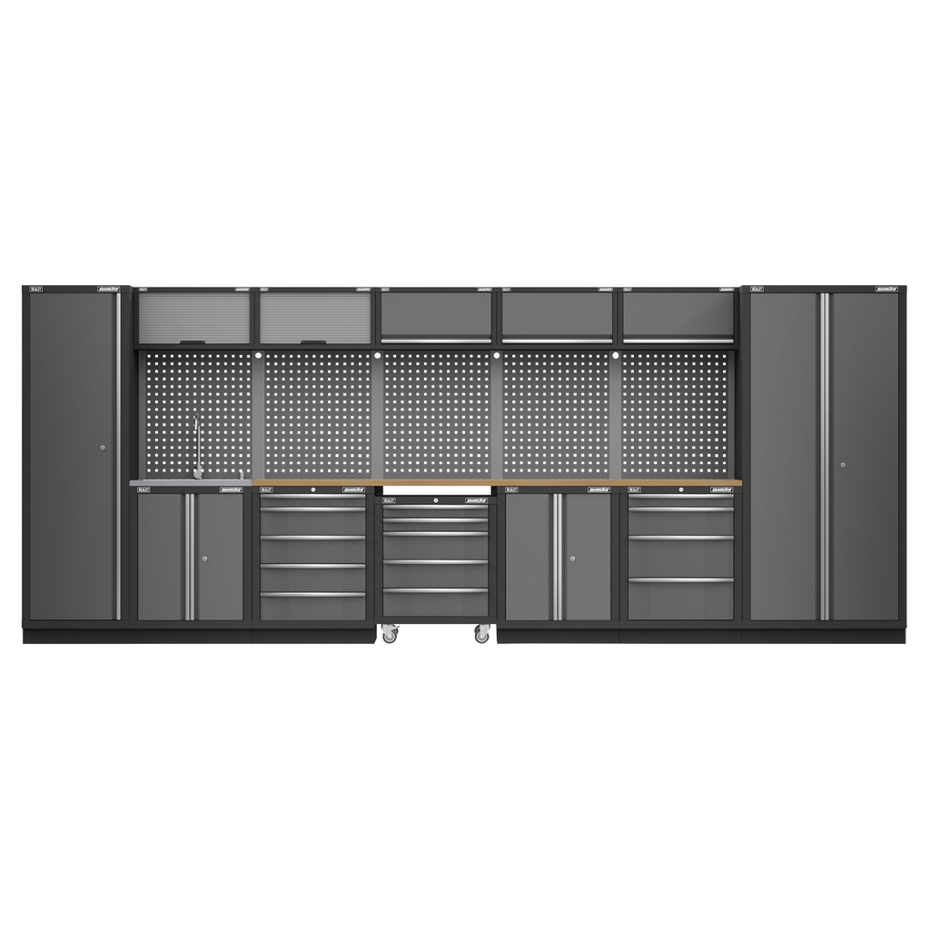 Sealey Superline PRO® Storage System with Pressed Wood Worktop 4