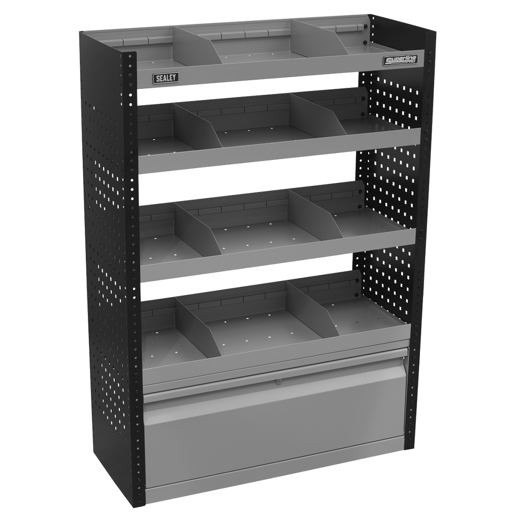 Sealey Superline PRO® Modular Flat Shelf Van Storage System