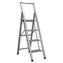 Sealey Professional Folding Step Ladder 4-Step Aluminium 150kg Capacity