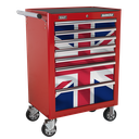 Sealey Toolbox Graphics Pack - Union Jack