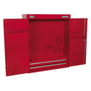 Sealey American PRO® Wall Mounting Tool Cabinet with 2 Drawers