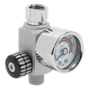Sealey On-Gun Air Pressure Regulator/Gauge