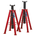 Sealey Premier Axle Stands (Pair) 10 Tonne Capacity per Stand Hi