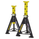 Premier Axle Stands (Pair) 6 Tonne Capacity per Stand - Yellow