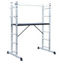 Sealey Scaffold Ladder 4-Way Aluminium - EN 131